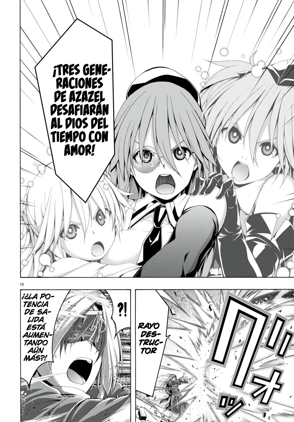 Trinity Seven: 7-Nin no Mahoutsukai capítulo 138 página 10