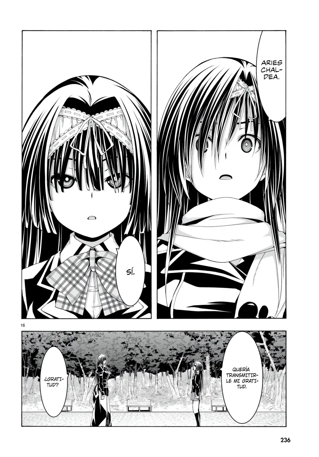 Trinity Seven: 7-Nin no Mahoutsukai capítulo 138 página 15