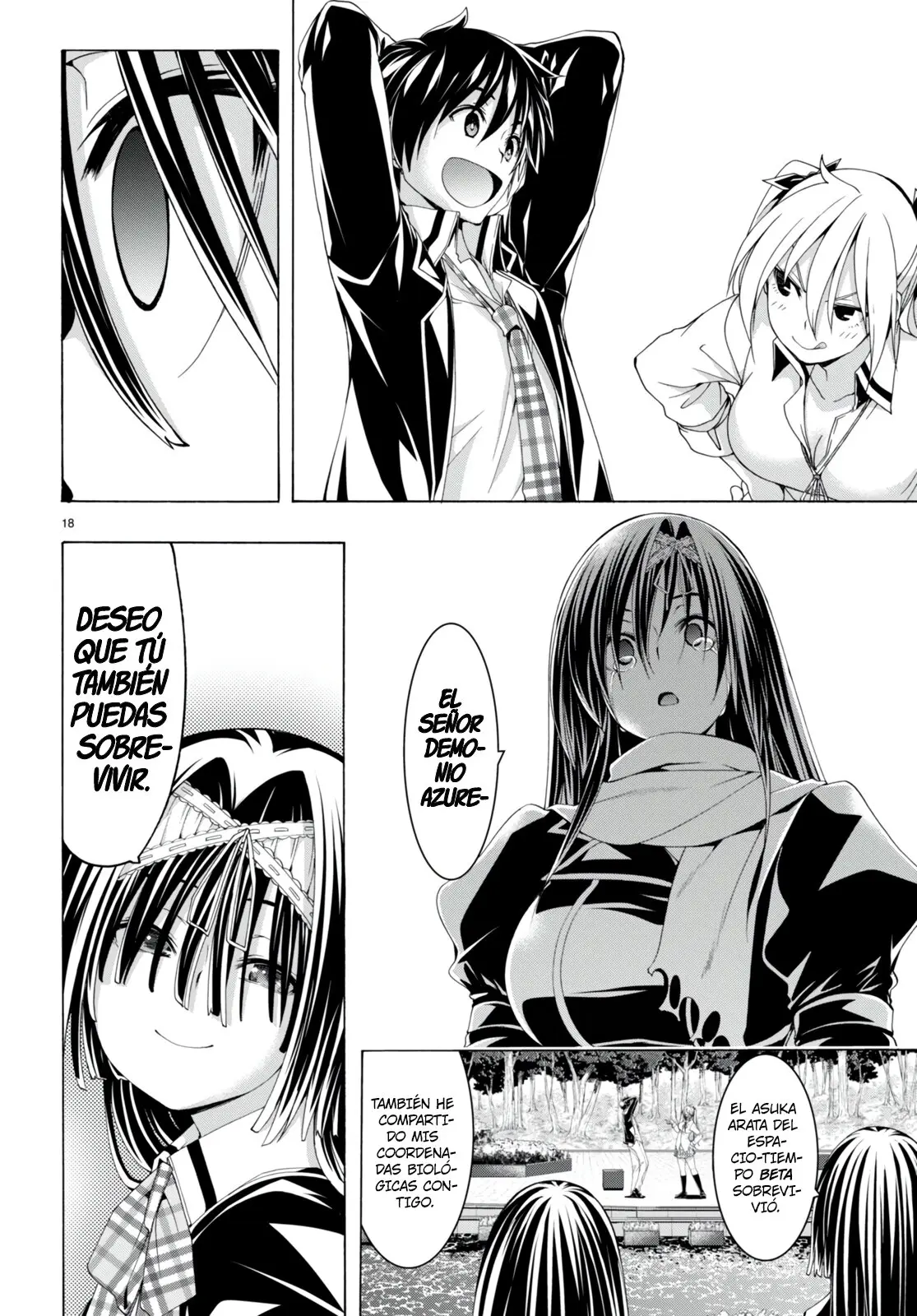 Trinity Seven: 7-Nin no Mahoutsukai capítulo 138 página 17