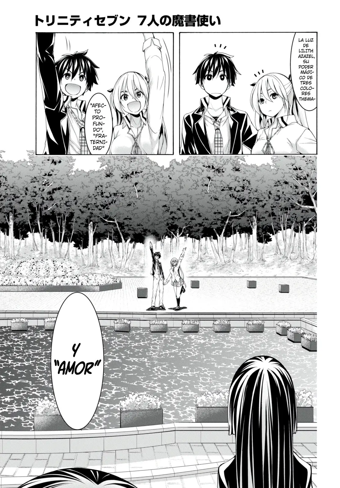 Trinity Seven: 7-Nin no Mahoutsukai capítulo 138 página 18