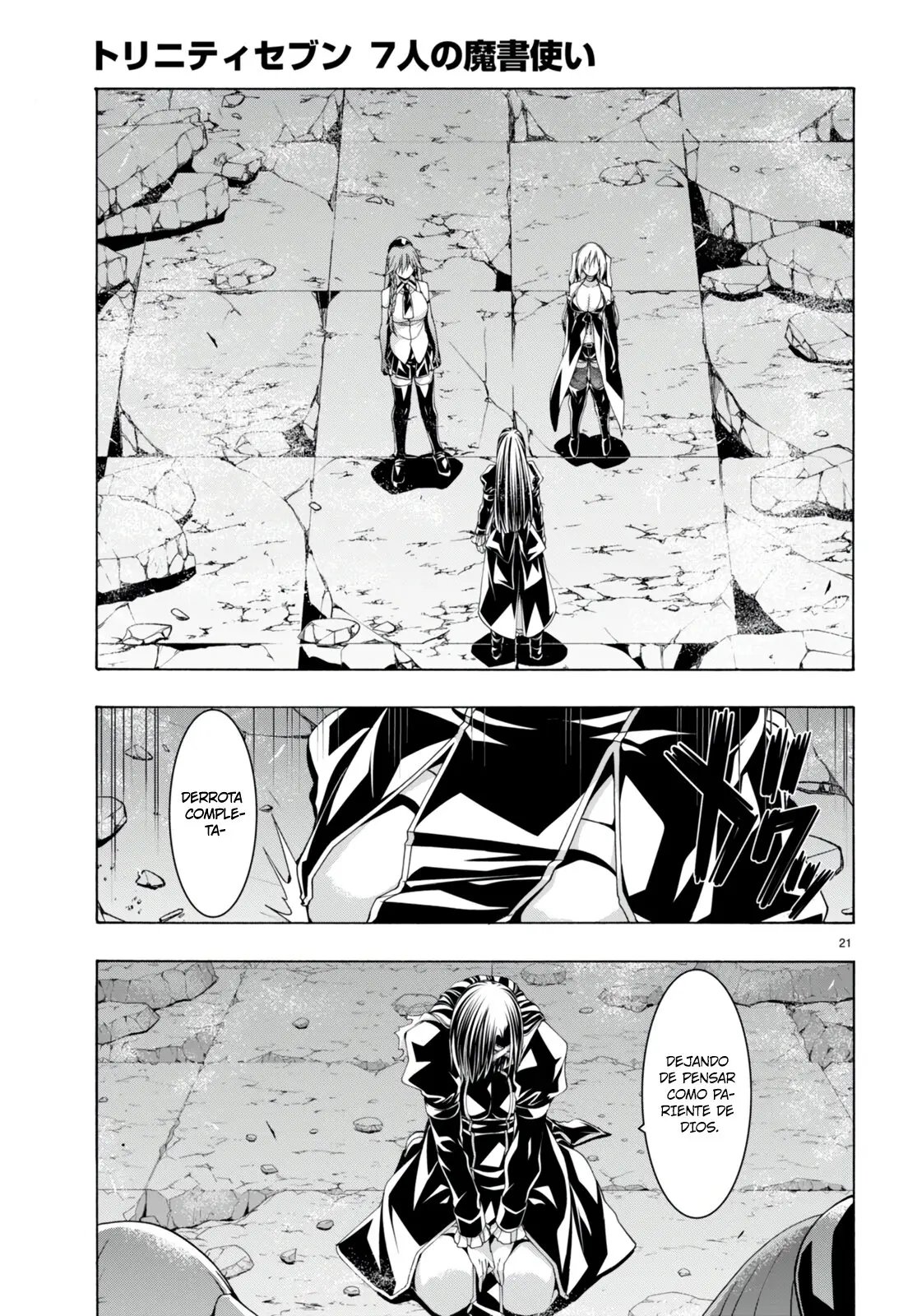 Trinity Seven: 7-Nin no Mahoutsukai capítulo 138 página 20