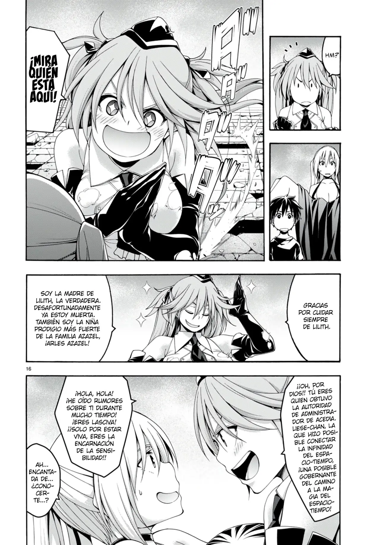 Trinity Seven: 7-Nin no Mahoutsukai capítulo 139 página 17
