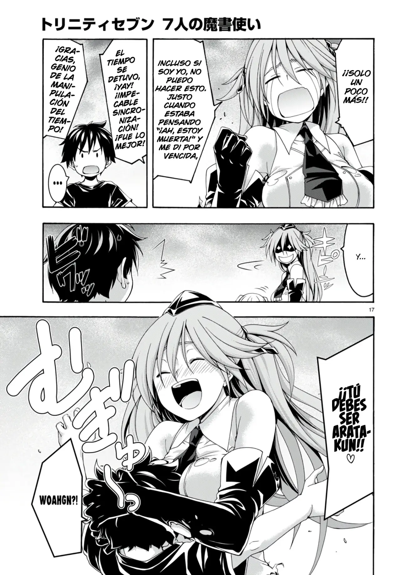 Trinity Seven: 7-Nin no Mahoutsukai capítulo 139 página 18