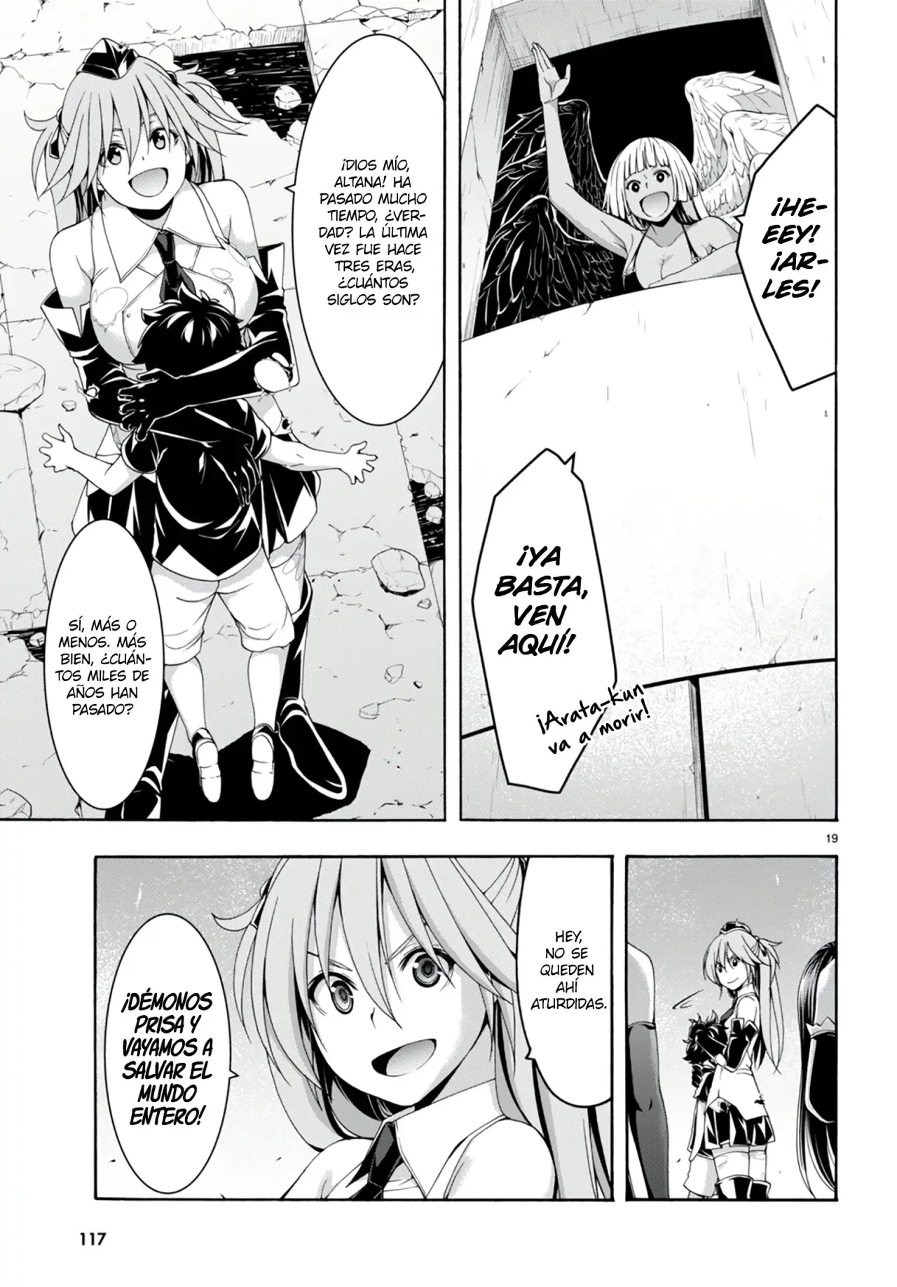 Trinity Seven: 7-Nin no Mahoutsukai capítulo 139 página 20