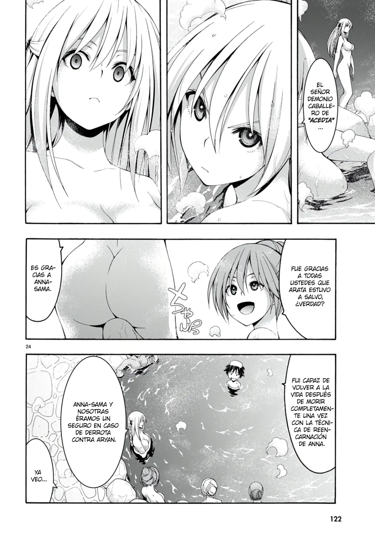Trinity Seven: 7-Nin no Mahoutsukai capítulo 139 página 24