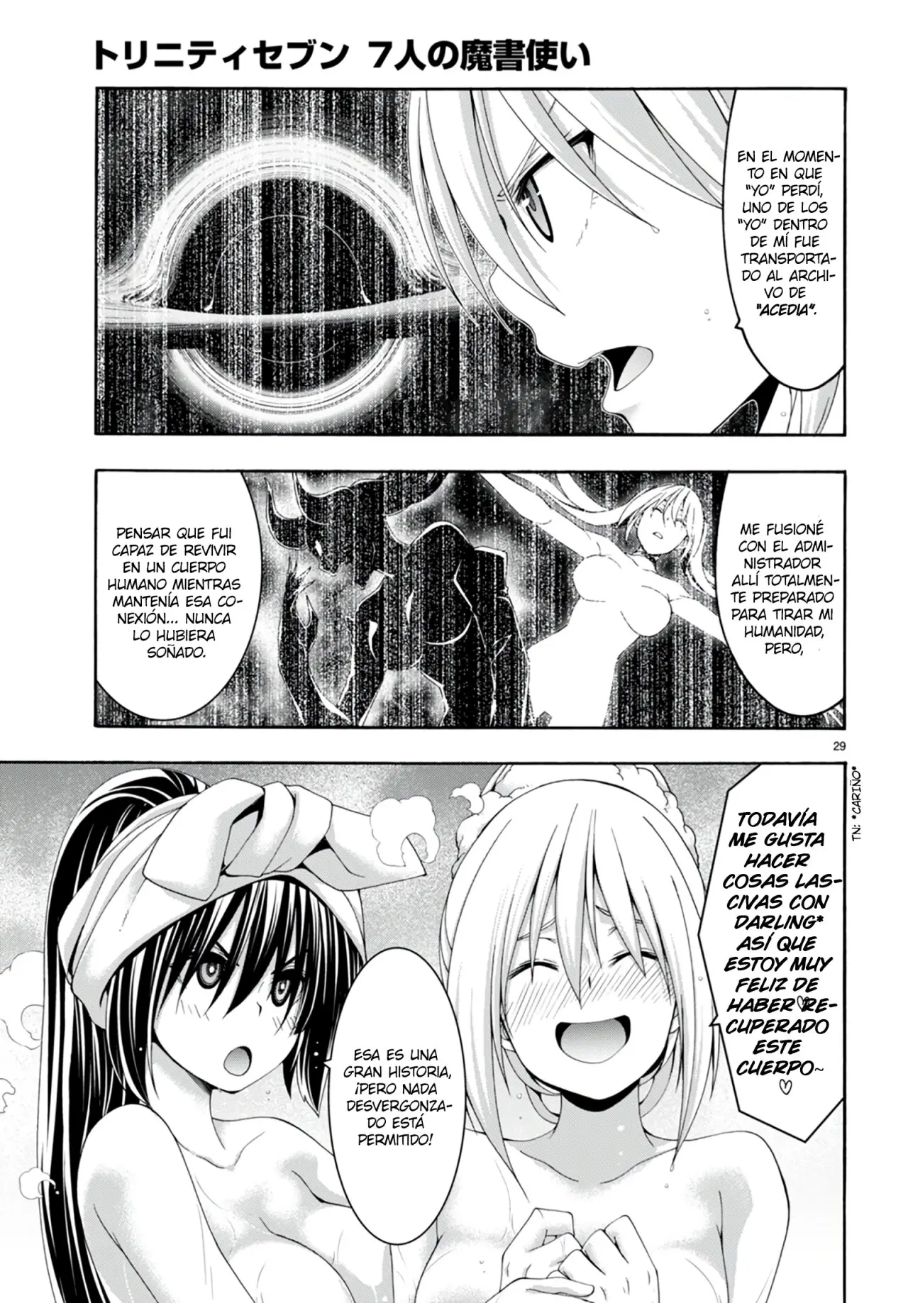 Trinity Seven: 7-Nin no Mahoutsukai capítulo 139 página 29