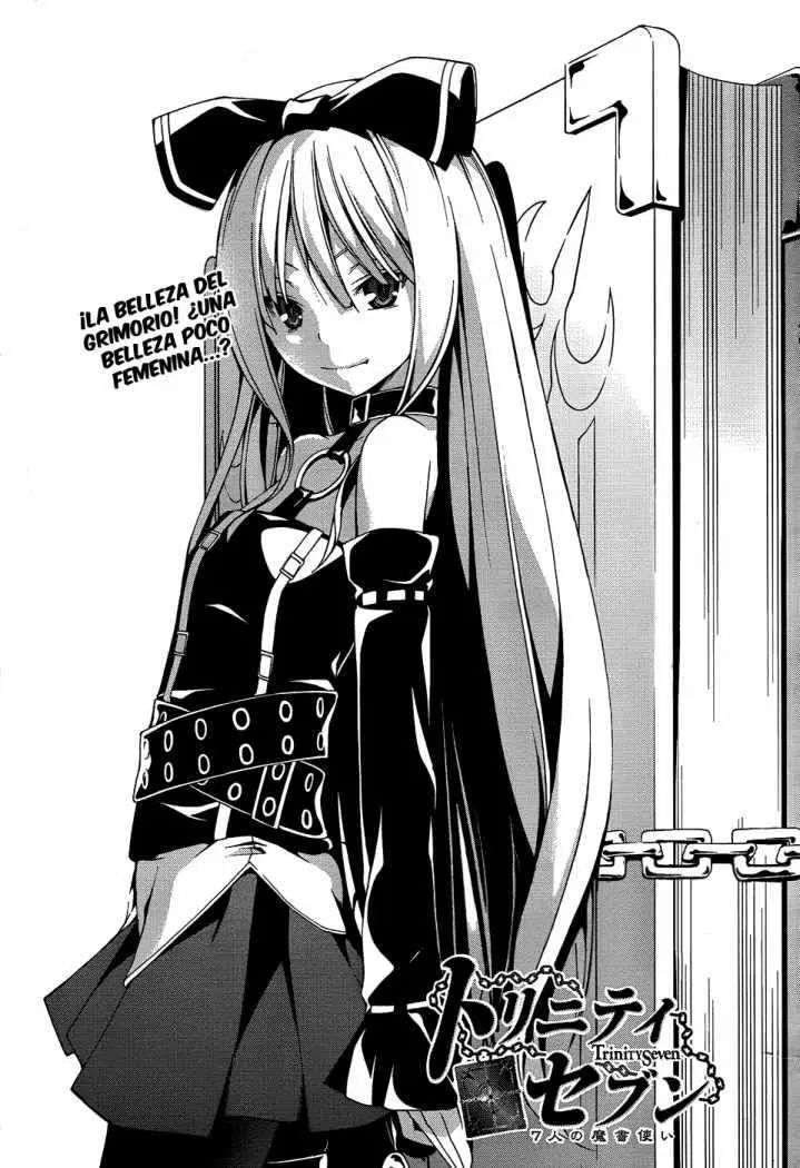 Trinity Seven: 7-Nin no Mahoutsukai capítulo 17 página 3