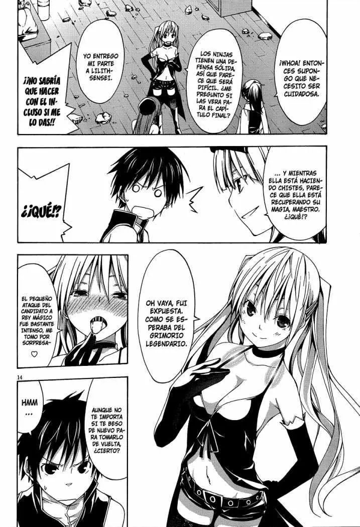 Trinity Seven: 7-Nin no Mahoutsukai capítulo 17 página 14