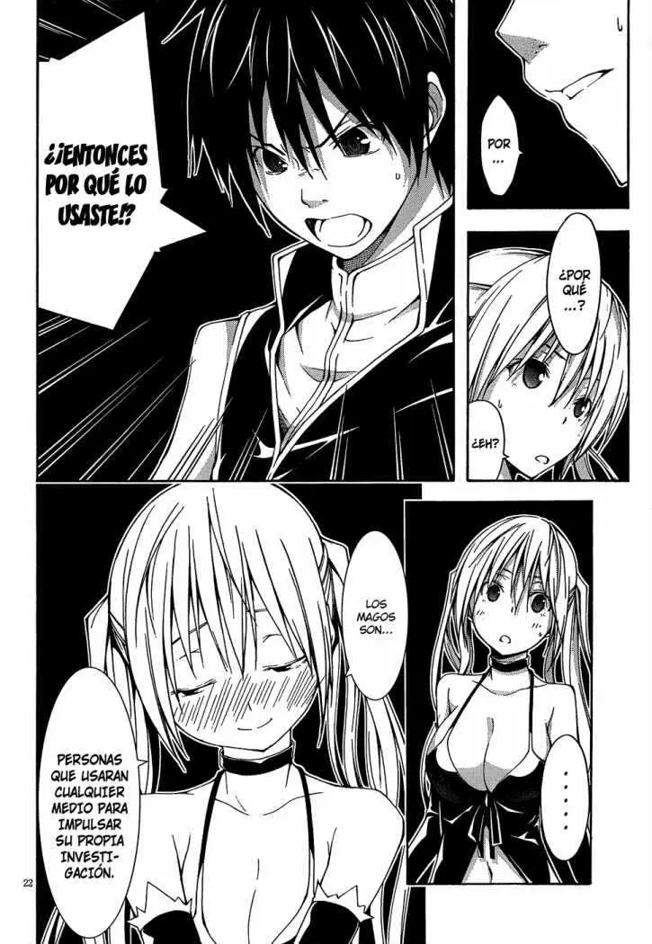Trinity Seven: 7-Nin no Mahoutsukai capítulo 18 página 21