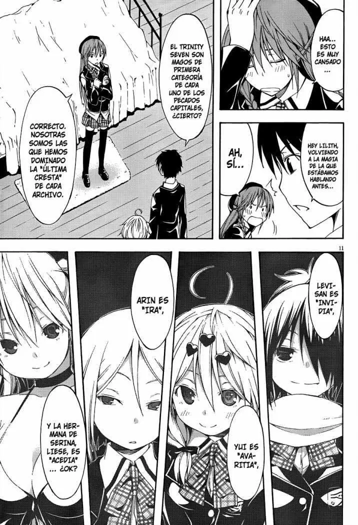 Trinity Seven: 7-Nin no Mahoutsukai capítulo 19 página 13