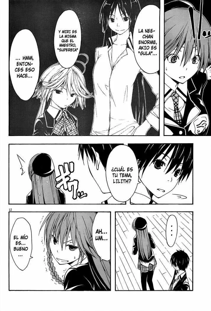 Trinity Seven: 7-Nin no Mahoutsukai capítulo 19 página 14