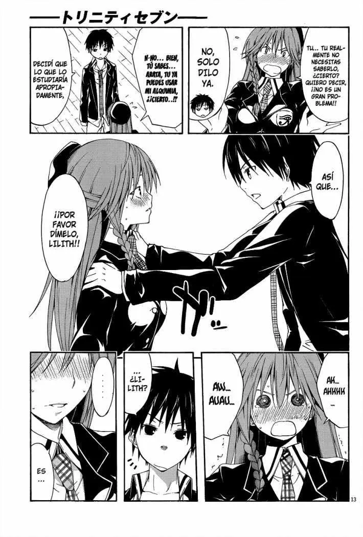 Trinity Seven: 7-Nin no Mahoutsukai capítulo 19 página 15