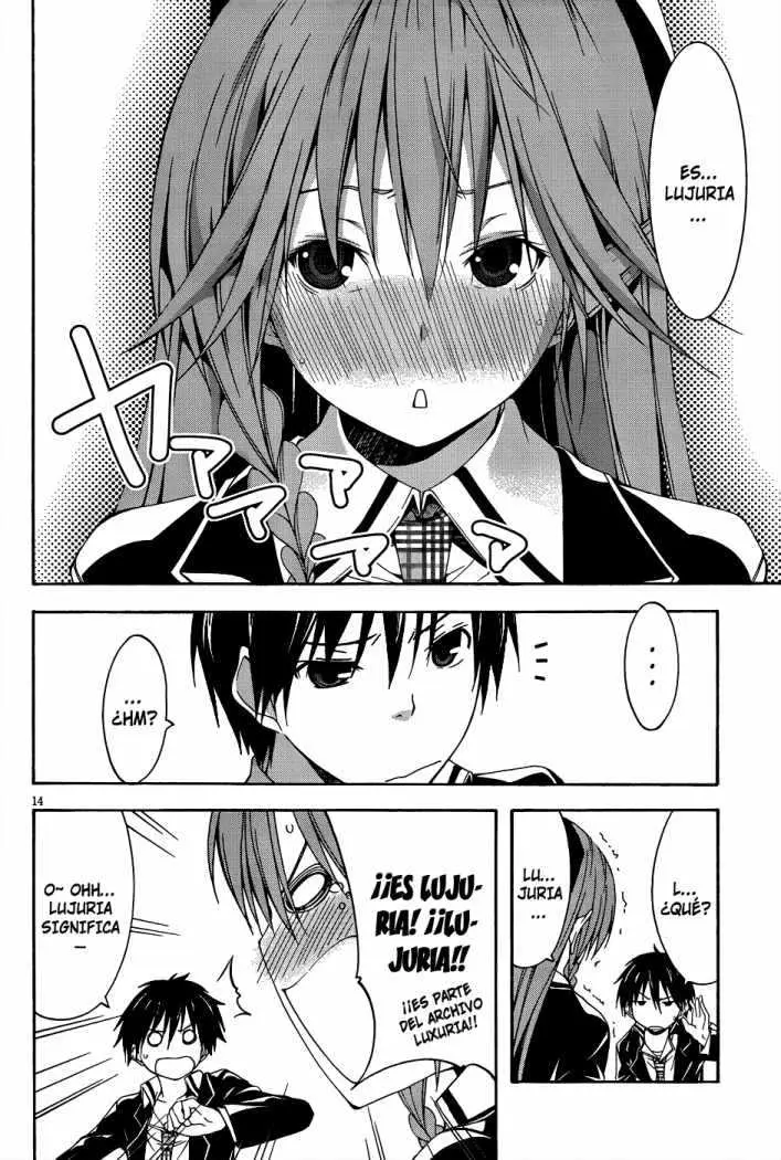 Trinity Seven: 7-Nin no Mahoutsukai capítulo 19 página 16