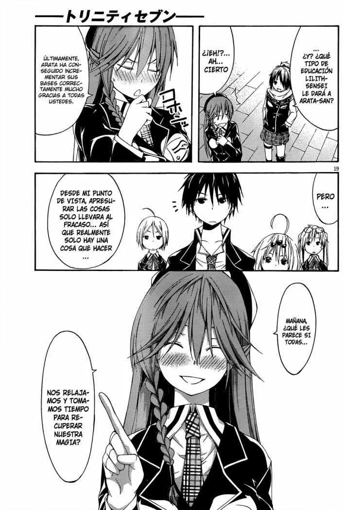 Trinity Seven: 7-Nin no Mahoutsukai capítulo 19 página 21