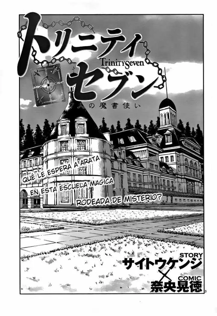 Trinity Seven: 7-Nin no Mahoutsukai capítulo 2 página 4