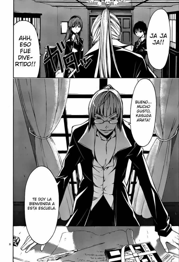 Trinity Seven: 7-Nin no Mahoutsukai capítulo 2 página 9