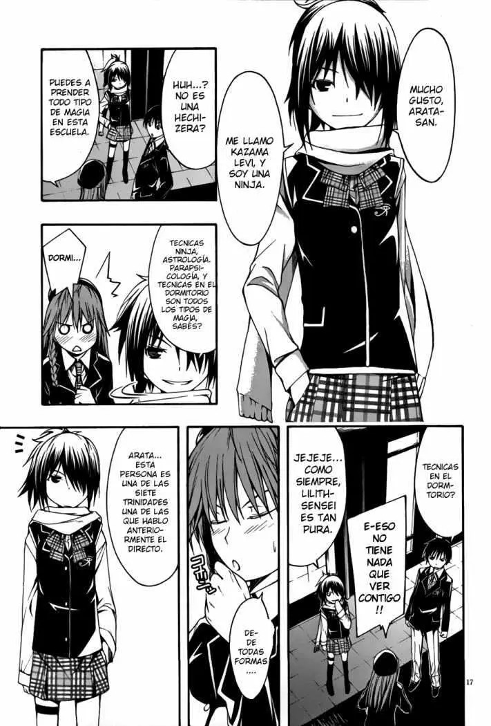 Trinity Seven: 7-Nin no Mahoutsukai capítulo 2 página 17