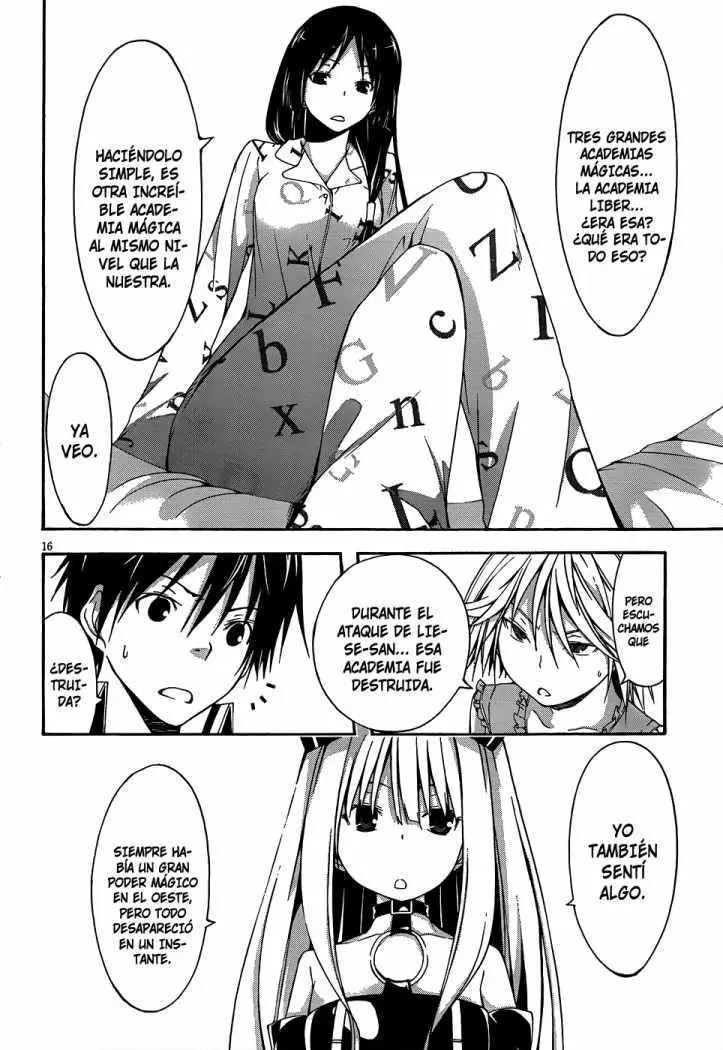 Trinity Seven: 7-Nin no Mahoutsukai capítulo 20 página 16