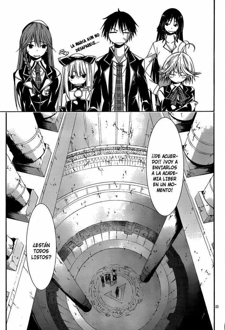 Trinity Seven: 7-Nin no Mahoutsukai capítulo 20 página 23