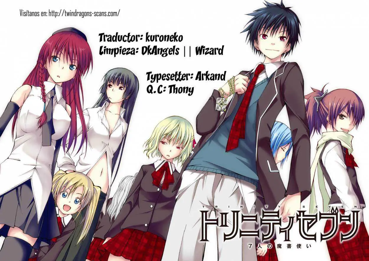 Trinity Seven: 7-Nin no Mahoutsukai capítulo 21 página 31
