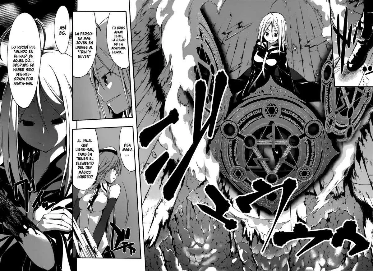 Trinity Seven: 7-Nin no Mahoutsukai capítulo 25 página 16