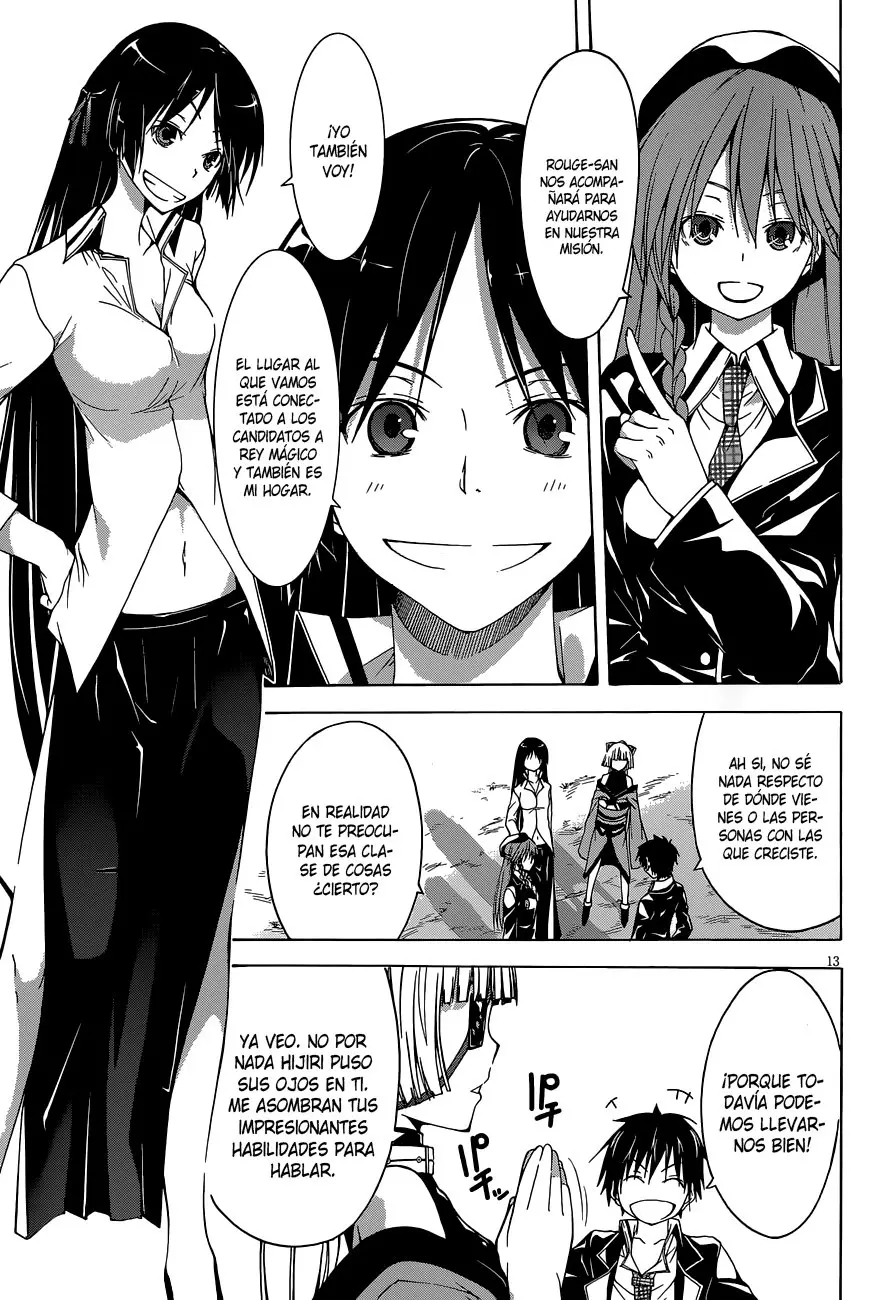 Trinity Seven: 7-Nin no Mahoutsukai capítulo 31 página 13
