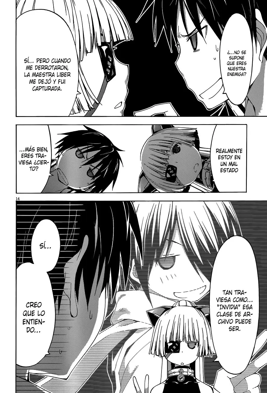 Trinity Seven: 7-Nin no Mahoutsukai capítulo 31 página 14