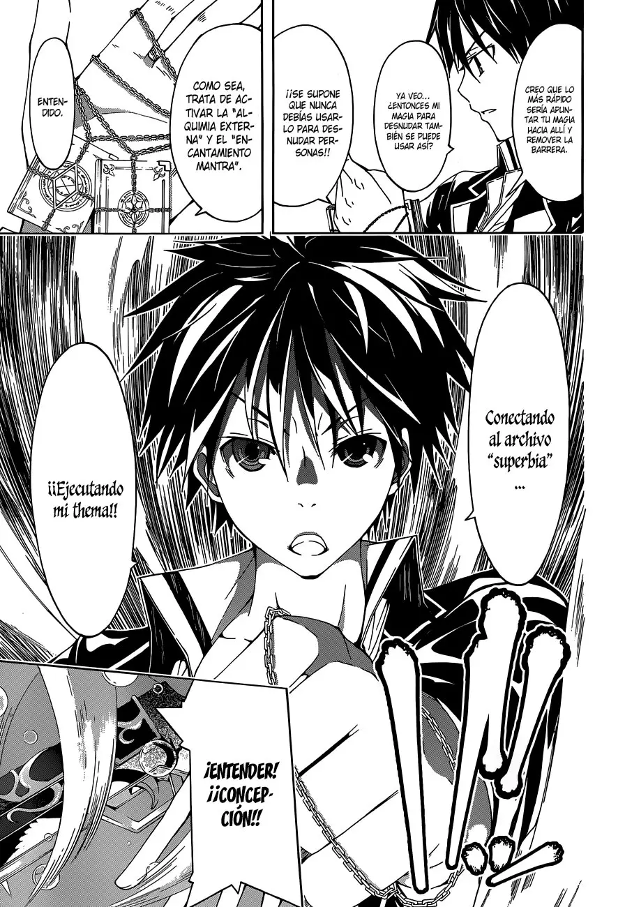 Trinity Seven: 7-Nin no Mahoutsukai capítulo 31 página 23