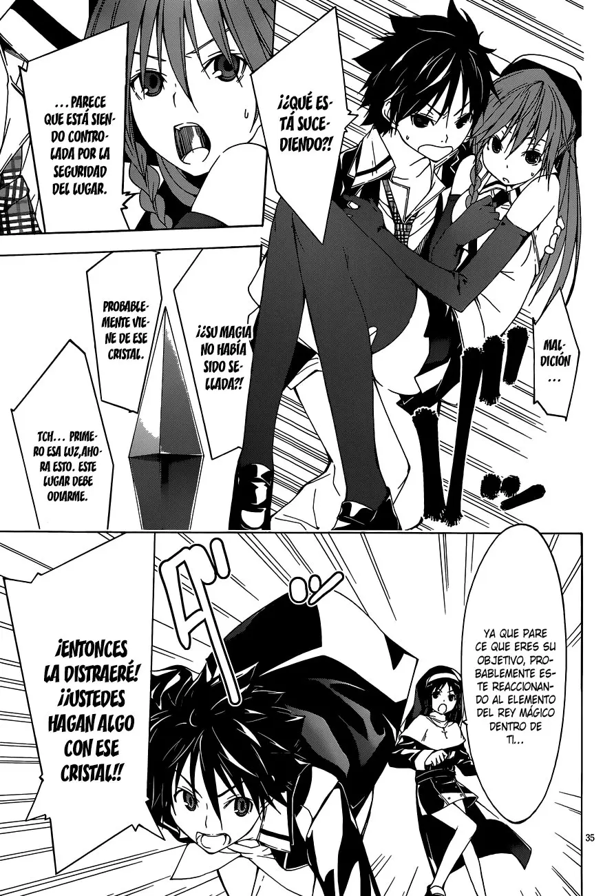 Trinity Seven: 7-Nin no Mahoutsukai capítulo 31 página 34