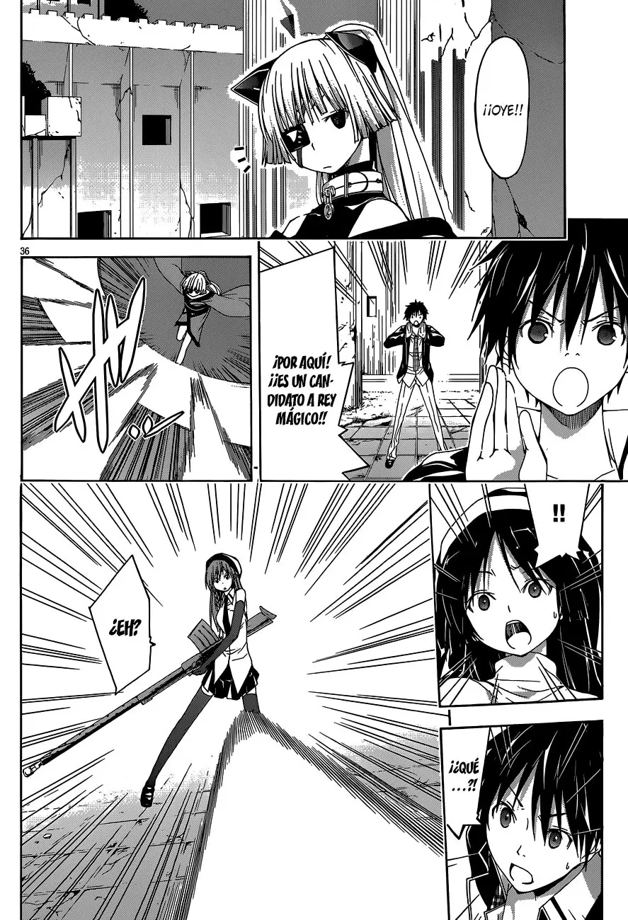 Trinity Seven: 7-Nin no Mahoutsukai capítulo 31 página 35