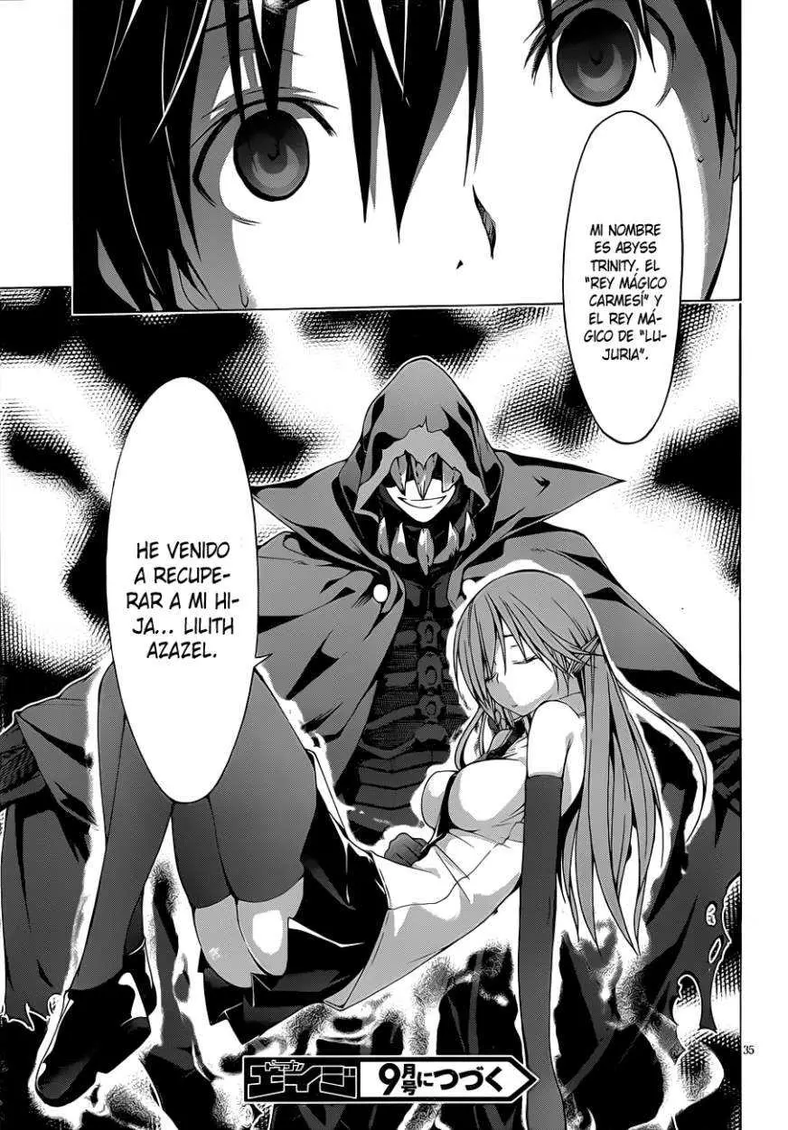 Trinity Seven: 7-Nin no Mahoutsukai capítulo 32 página 34