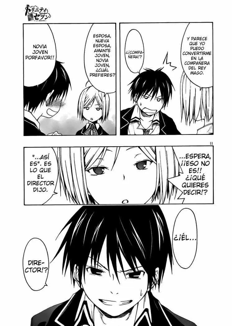 Trinity Seven: 7-Nin no Mahoutsukai capítulo 4 página 12