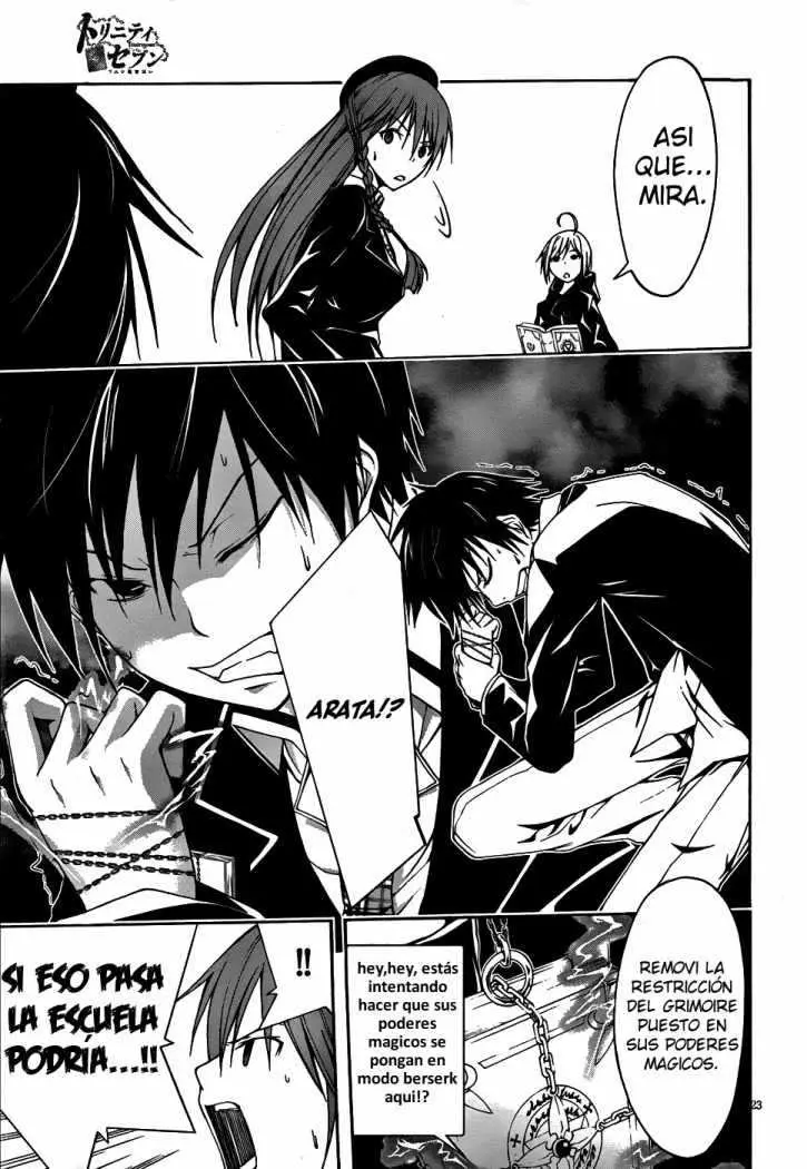Trinity Seven: 7-Nin no Mahoutsukai capítulo 4 página 24