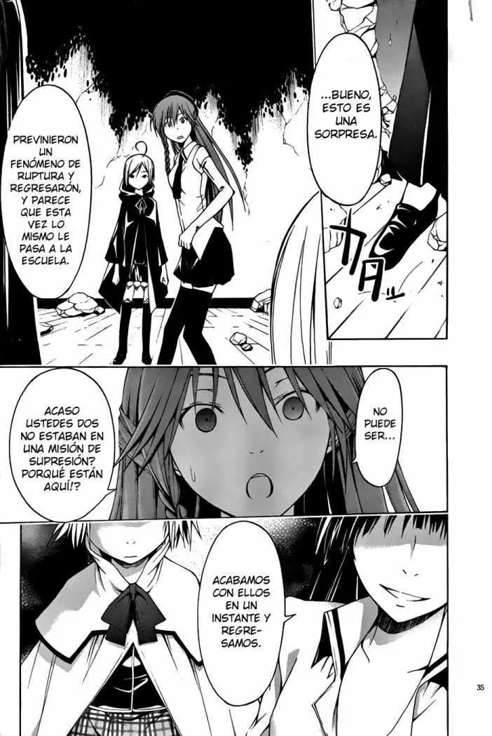 Trinity Seven: 7-Nin no Mahoutsukai capítulo 4 página 35