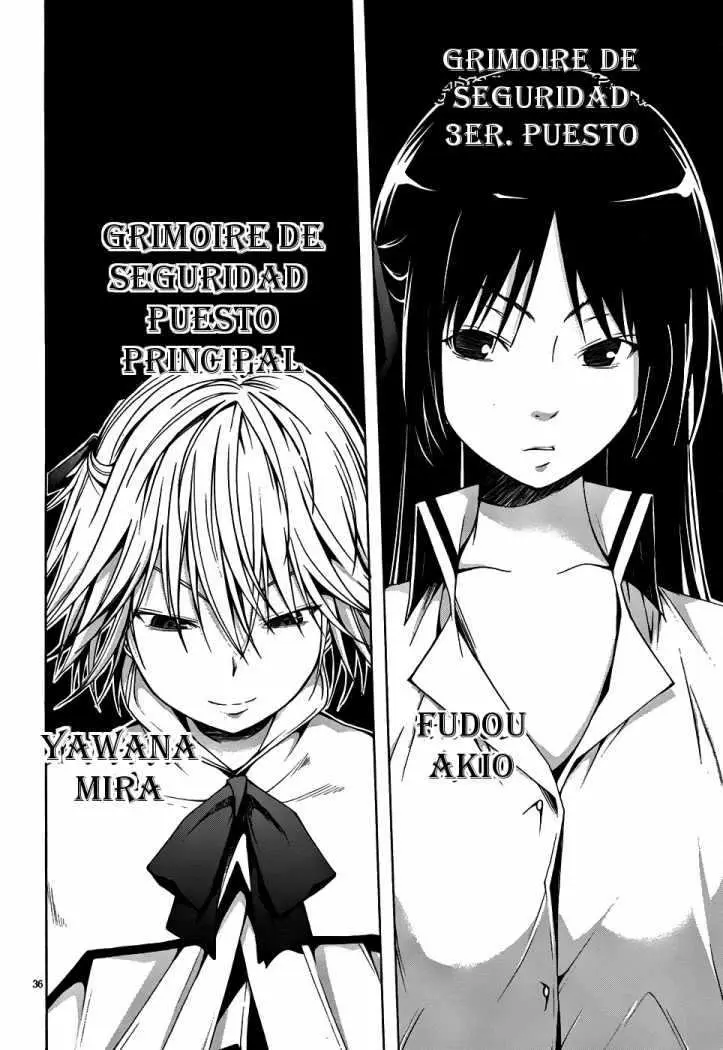 Trinity Seven: 7-Nin no Mahoutsukai capítulo 4 página 36