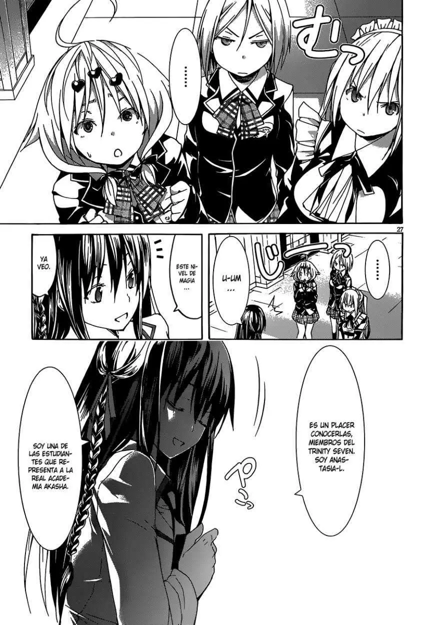 Trinity Seven: 7-Nin no Mahoutsukai capítulo 41 página 32