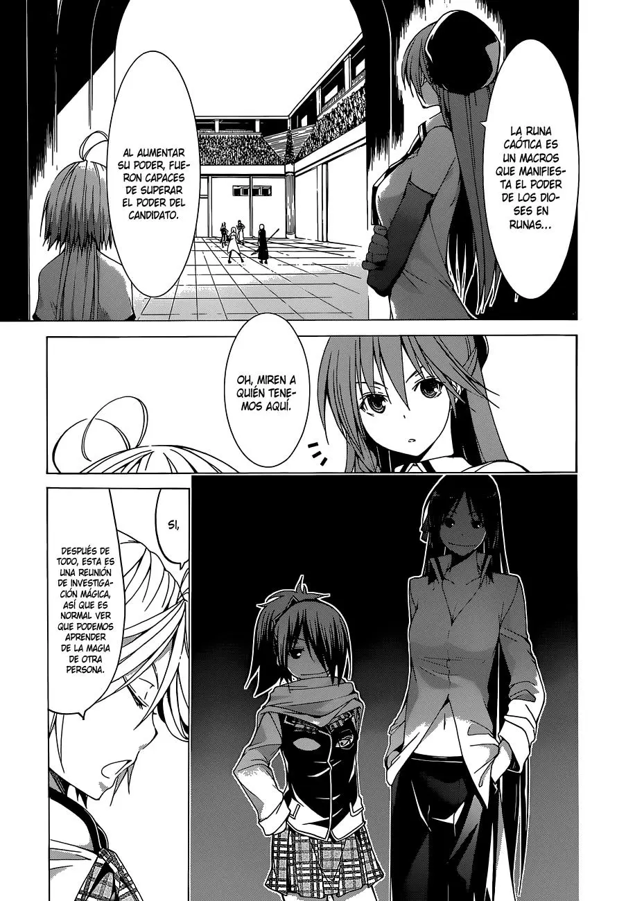 Trinity Seven: 7-Nin no Mahoutsukai capítulo 42 página 13