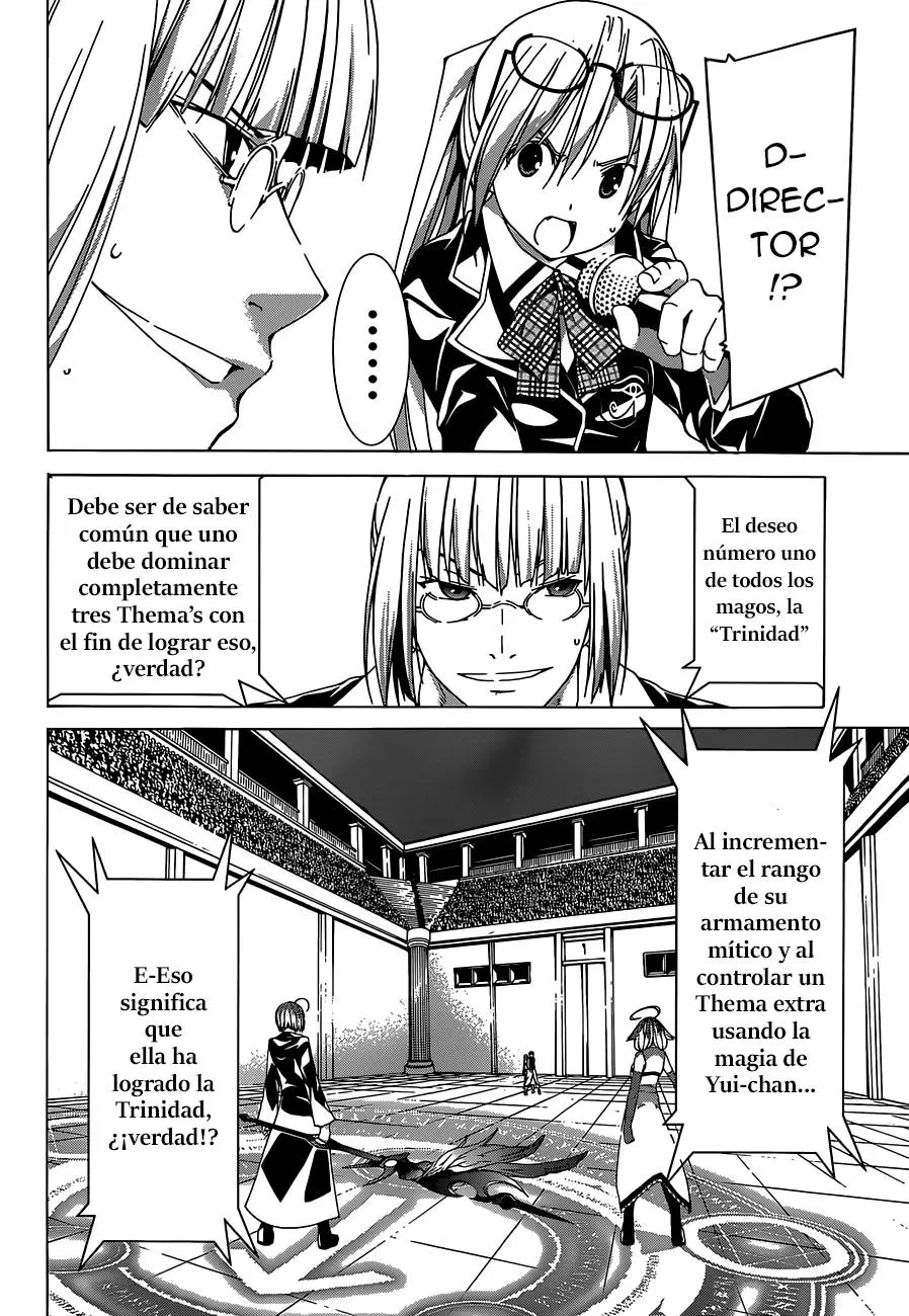 Trinity Seven: 7-Nin no Mahoutsukai capítulo 43 página 14
