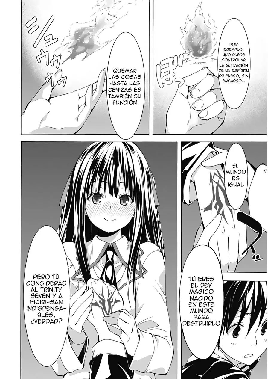 Trinity Seven: 7-Nin no Mahoutsukai capítulo 46 página 13