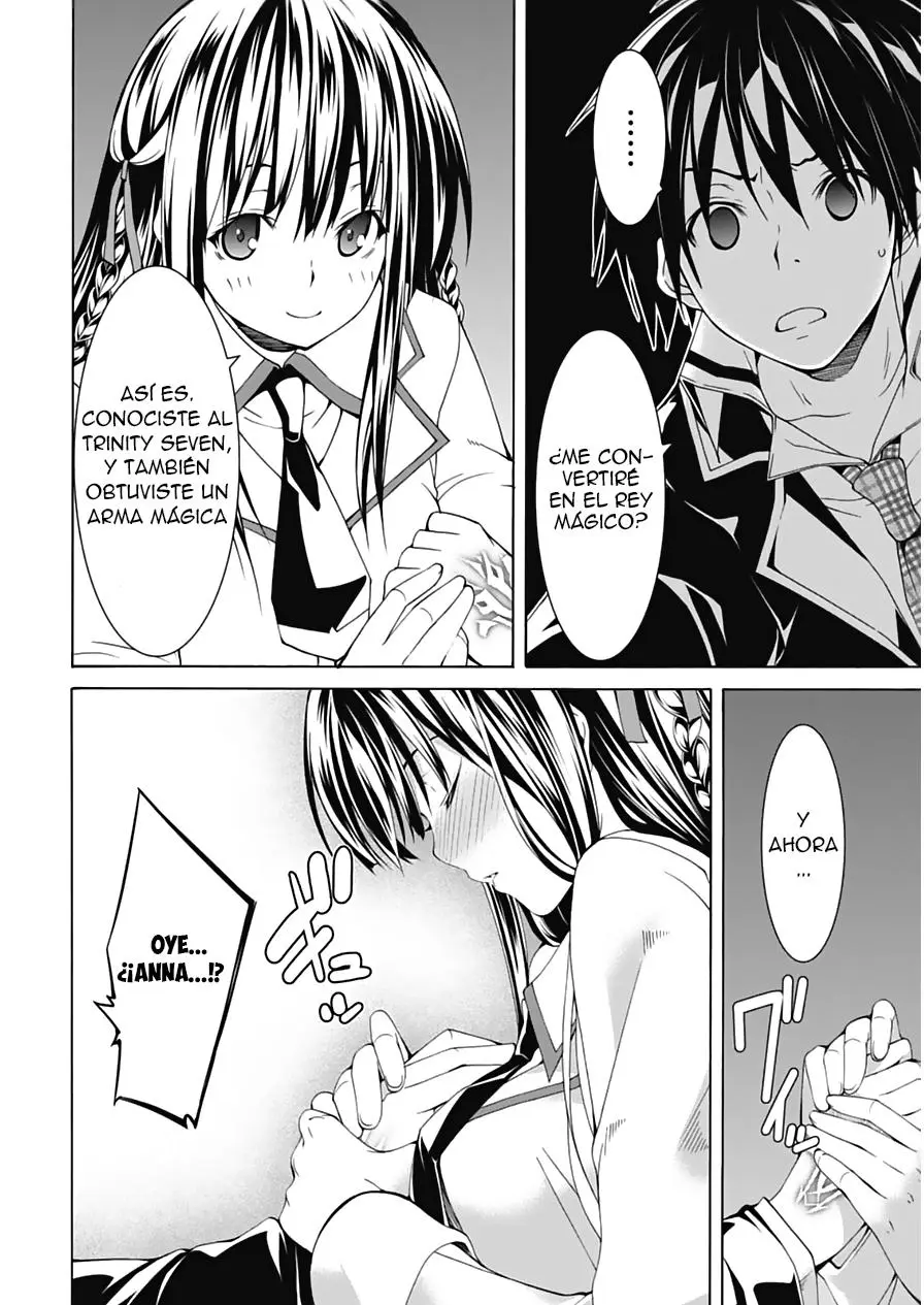 Trinity Seven: 7-Nin no Mahoutsukai capítulo 46 página 15