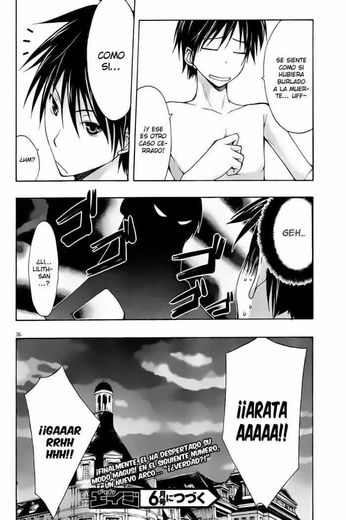 Trinity Seven: 7-Nin no Mahoutsukai capítulo 5 página 34