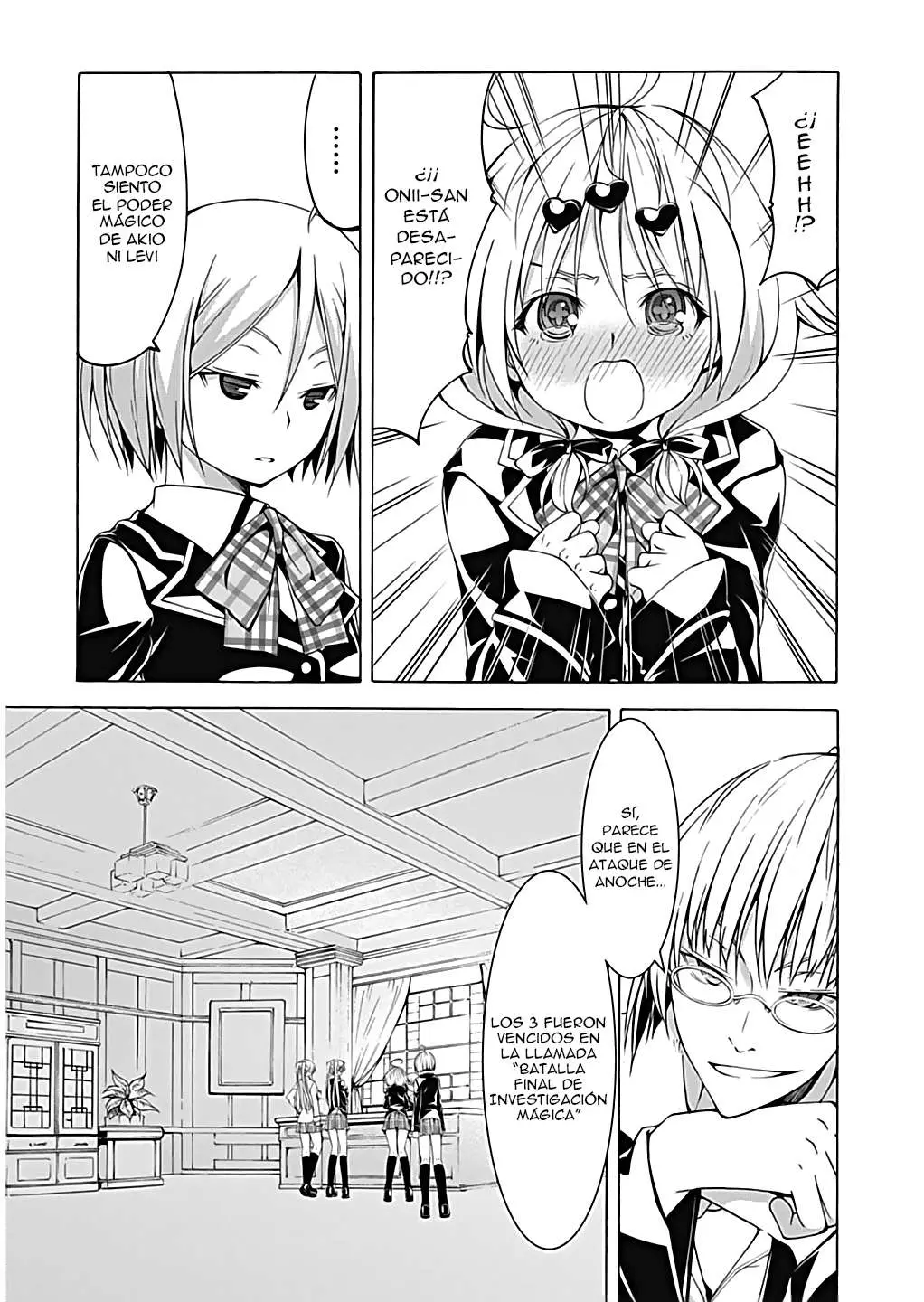 Trinity Seven: 7-Nin no Mahoutsukai capítulo 50 página 8