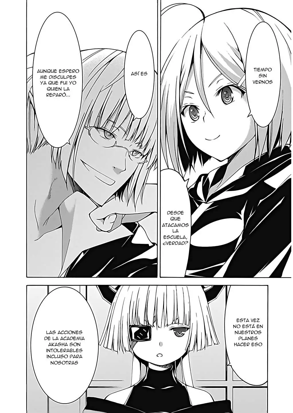 Trinity Seven: 7-Nin no Mahoutsukai capítulo 50 página 11