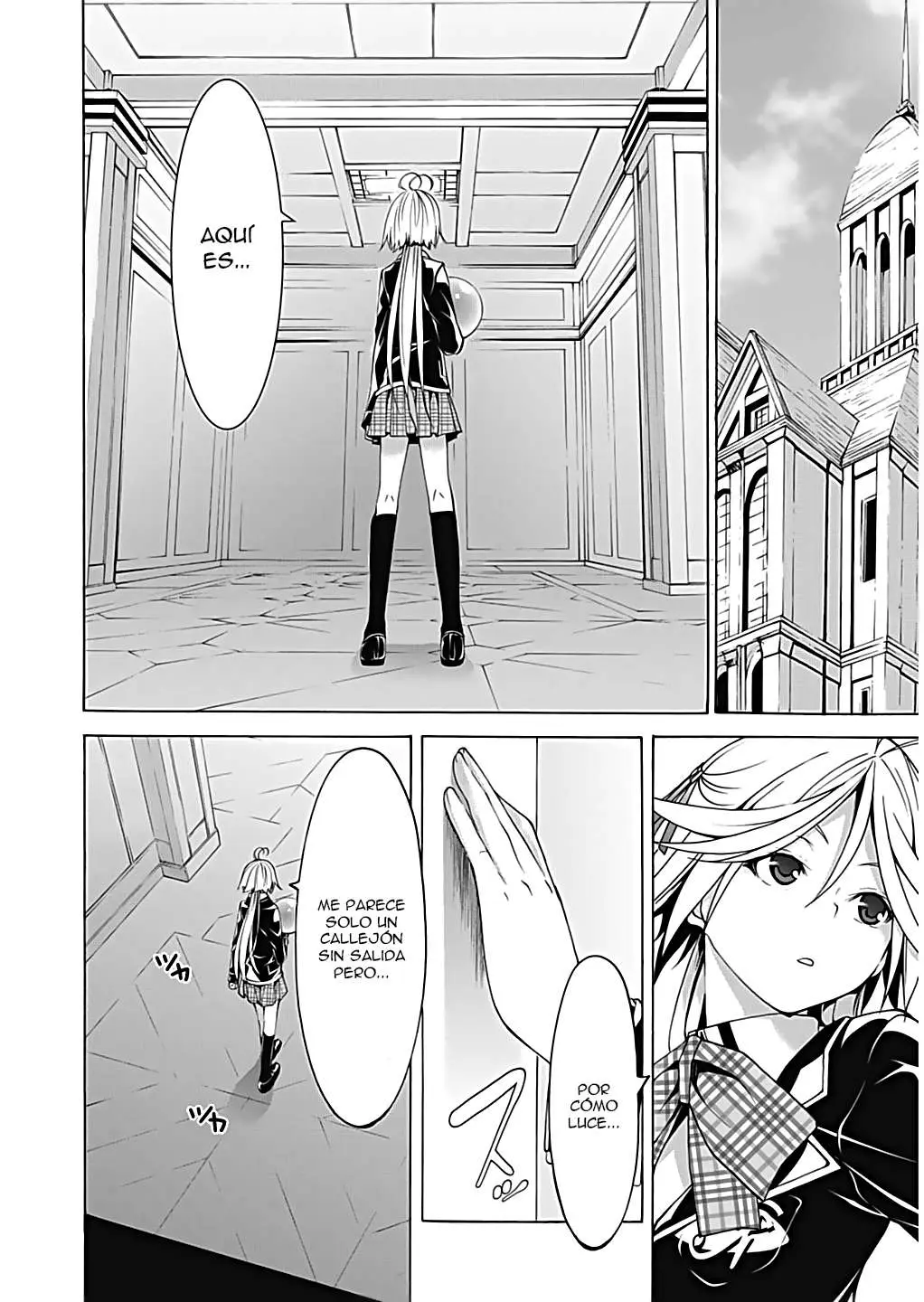 Trinity Seven: 7-Nin no Mahoutsukai capítulo 50 página 17