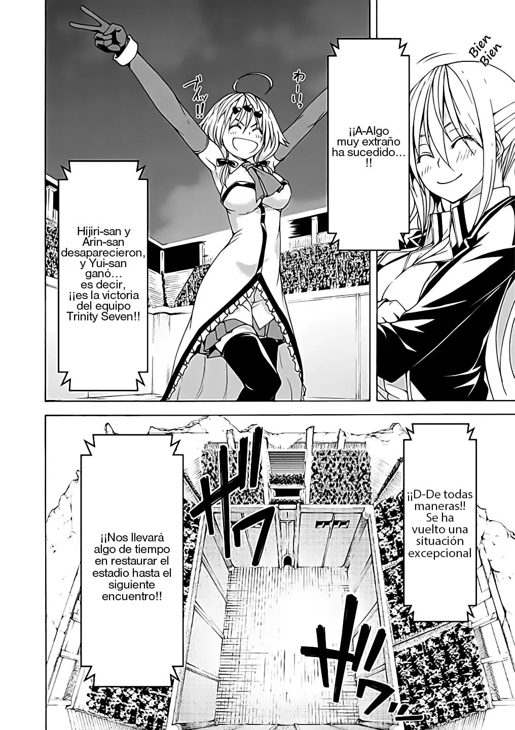 Trinity Seven: 7-Nin no Mahoutsukai capítulo 53 página 15
