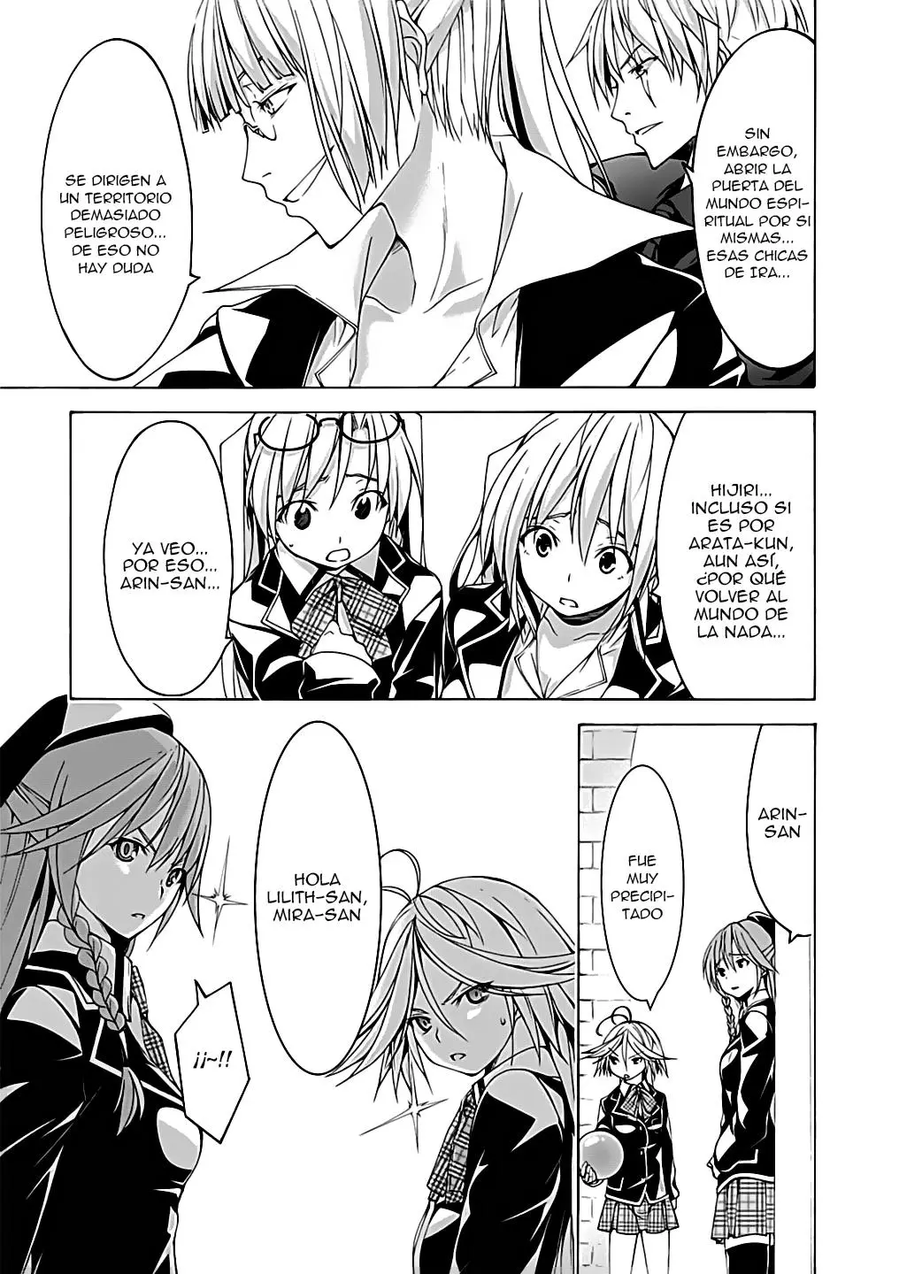 Trinity Seven: 7-Nin no Mahoutsukai capítulo 53 página 16
