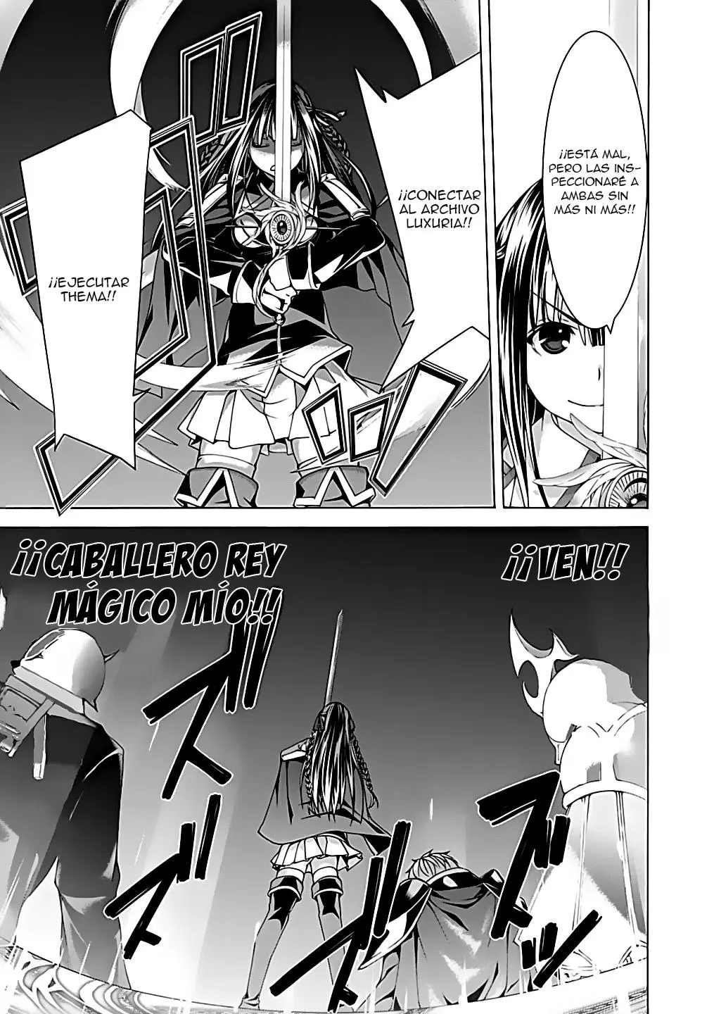 Trinity Seven: 7-Nin no Mahoutsukai capítulo 53 página 28