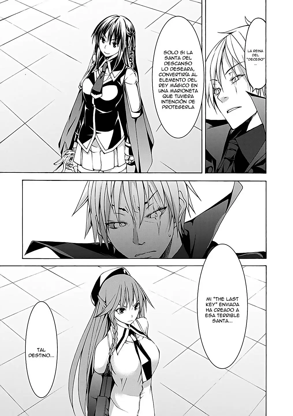 Trinity Seven: 7-Nin no Mahoutsukai capítulo 54 página 8