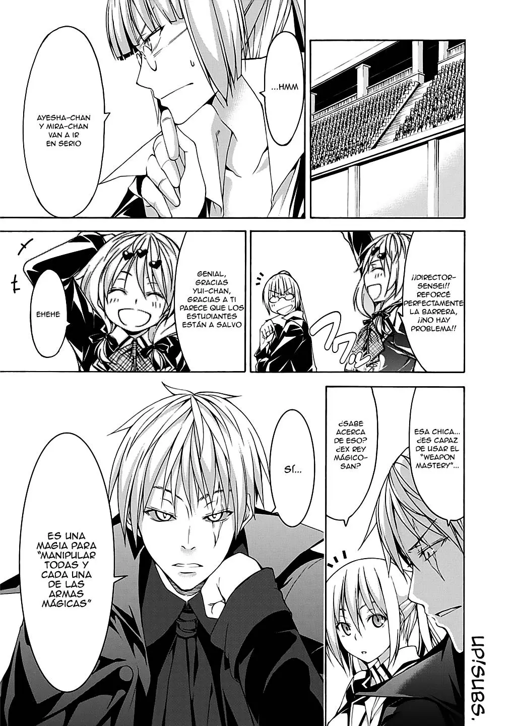 Trinity Seven: 7-Nin no Mahoutsukai capítulo 55 página 14