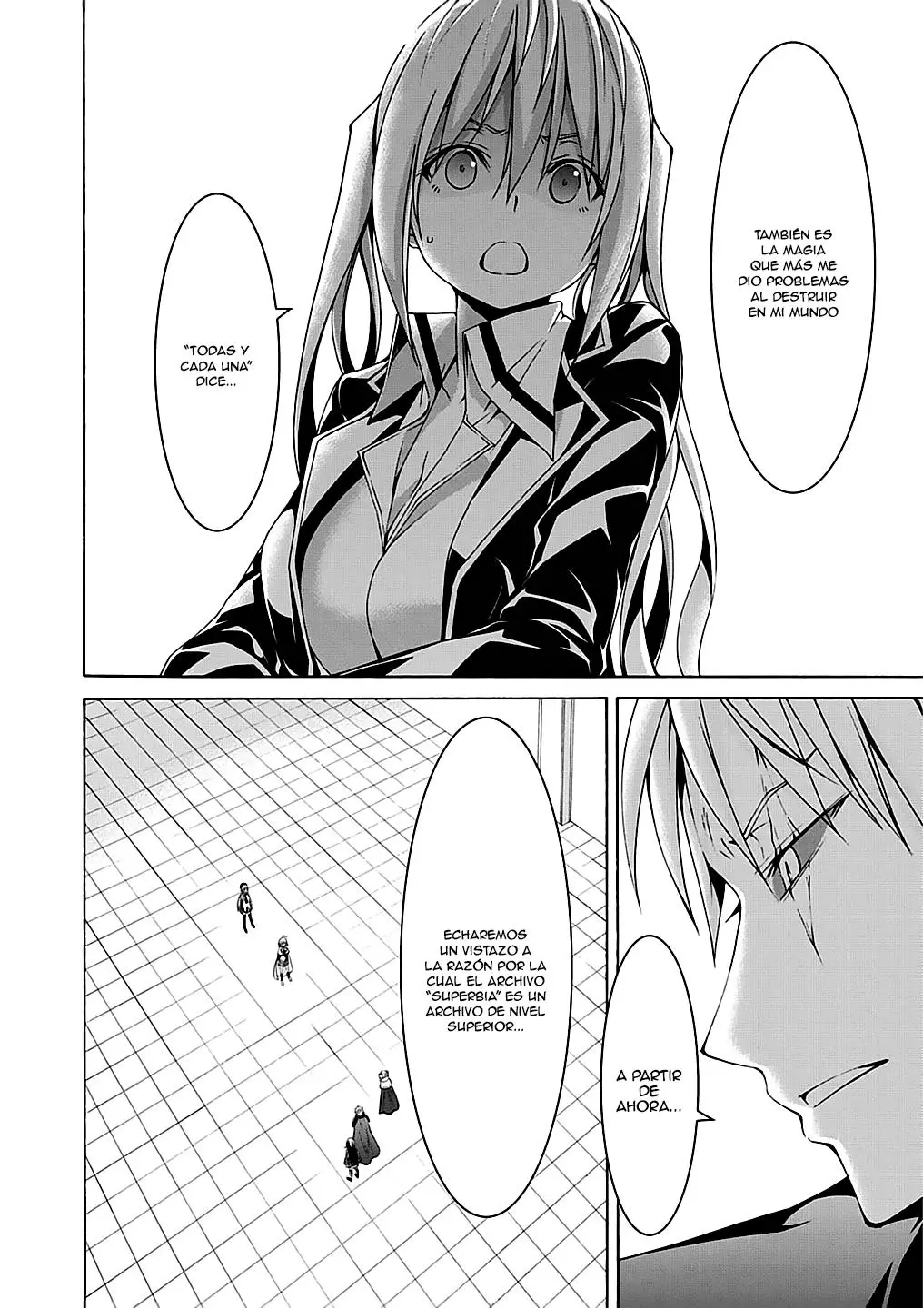 Trinity Seven: 7-Nin no Mahoutsukai capítulo 55 página 15